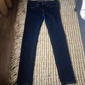 Dark Wash American Eagle Skinny Jeans